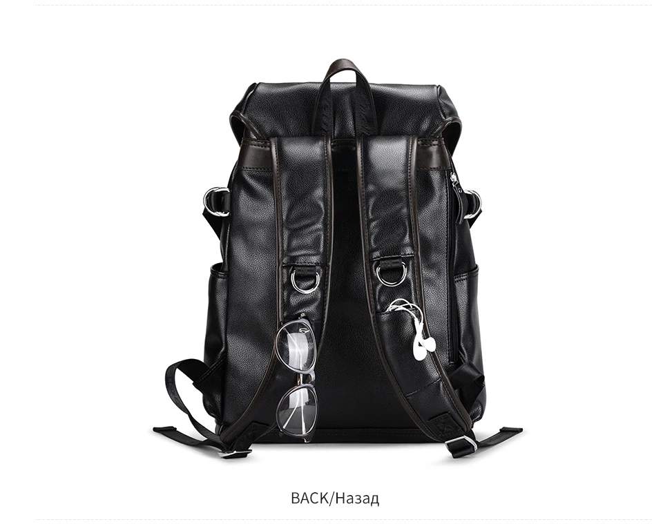 LIELANG мужской кожаный водонепроницаемый рюкзак 15,6 дюймов для ноутбука, рюкзаки для подростков, мужские повседневные рюкзаки Mochila, мужской рюкзак, сумка