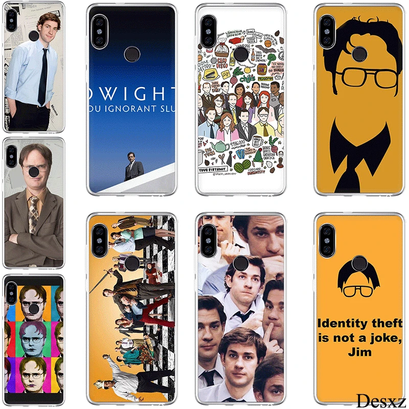 

Soft Tpu Case for xiaomi Redmi Note 4 4X 5 6 5A Pro Prime Best of Dwight Schrute Cases Cover