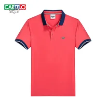 Cartelo marke neue 2016 sommer männer kurzarm t-shirt herren business männer polo shirt slim britischen stil