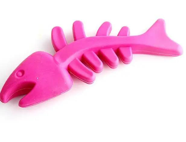 Новая резиновая зубная резинка для жевания для кошек и щенков, обучающие игрушки для игр с костями, Горячая#01