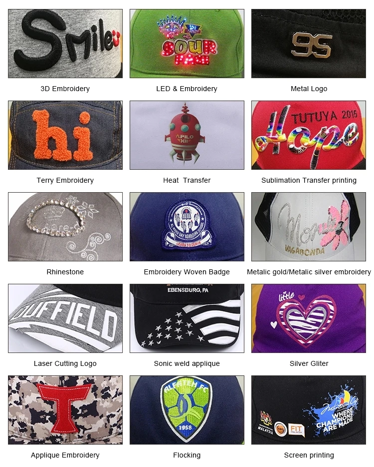 ФАБРИКА пользовательские логотип 3D вышивка письмо бейсбольная однотонная Бейсболка Повседневная унисекс регулируемая хип хоп шапка для взрослых