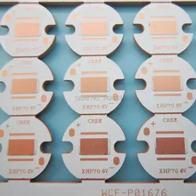 Топ светодиодный настенный светильник светодиодный Основание светильника Fpr Cree XHP70 2 XHP-70 XHP70.2 6 V 16 мм медная печатная плата 48 шт./лот