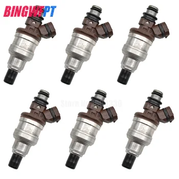 

Set of 6 Fuel Injectors 23250-65020 For 89-95 Toyota 4Runner Pickup 2.4L T100 3.0L 23250 65020 2325065020