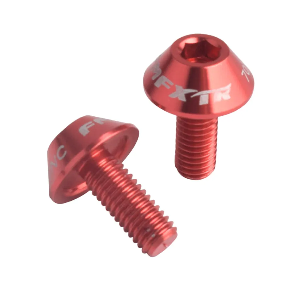 BIKE MTB ROAD 2pc Water Bottle Cage Anodizing M5 Bolts Screws GREEN NEW