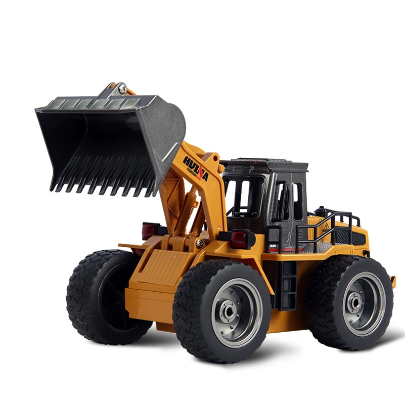 

RC Car Electric Excavator Remote Control Toys Engineering Car Toy Alloy Electronic Remote Control RC Forklift Truck For Boys Kid