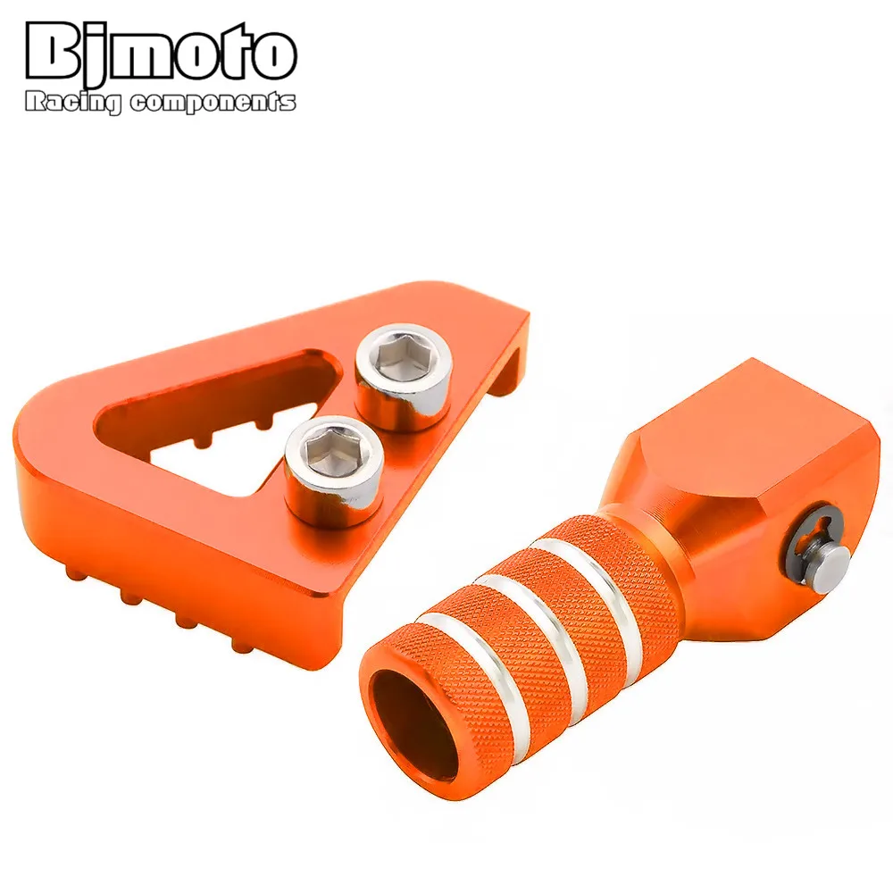 

Rear Brake Pedal Step&Gear Shifter Lever Tips Set For KTM SX EXC XCF XC XCW SXF EXCF SMR LC4 Enduro 125 250 300 350 400 450 500