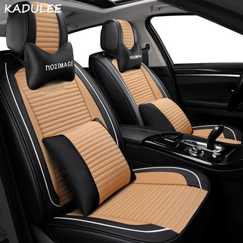 

KADULEE car seat cover for mercedes w203 w124 w202 mercedes w211w212 w245 cla gla s600 car accessories Automobiles Seat Covers