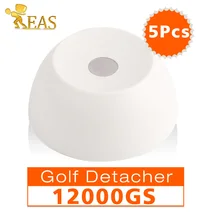 5 шт./лот молочно-белый цвет интенсивность 12000gs Гольф Detacher удаление eas жесткая бирка Супер магнитный Противоугонный замок