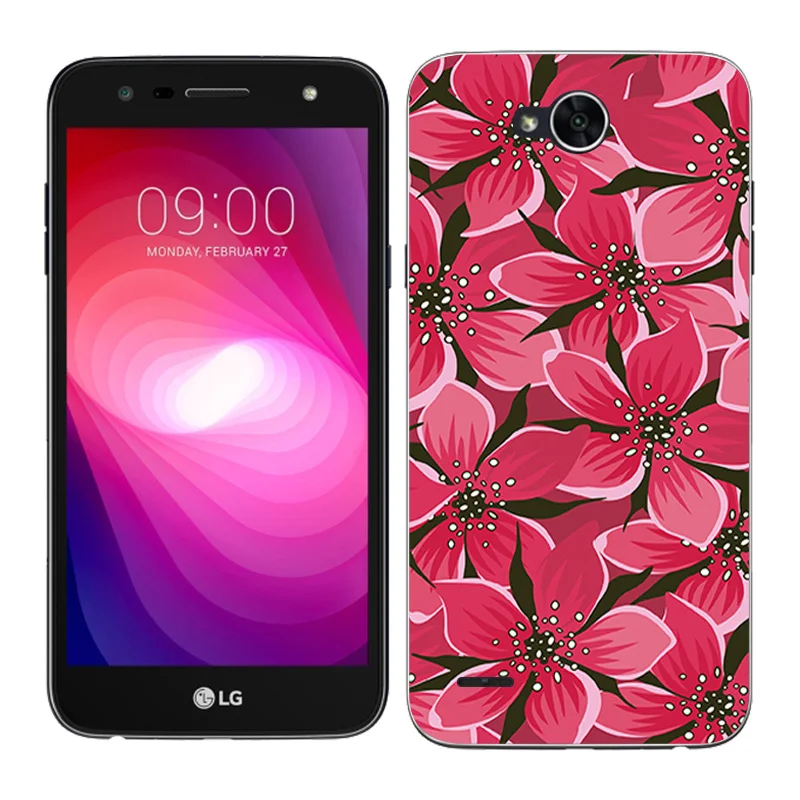 5,5 ''чехол для LG X power 2 с необычным рисунком для LG X power 2 M320 M320N, мягкие чехлы для LG X power 2, чехлы для телефонов - Цвет: 17