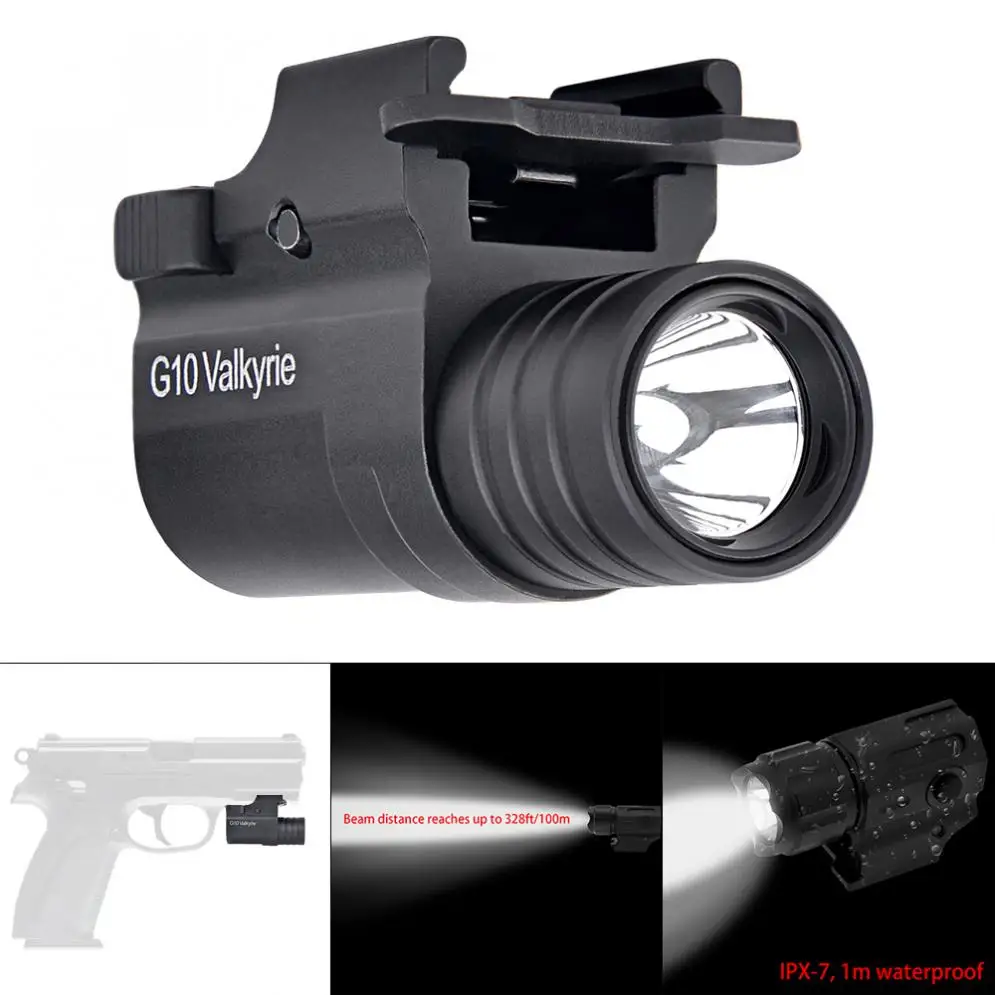 600LM 2 Mode XP G2 LED Handheld Military Weapon Lights Pistol Torch Light Tactical Flashlight