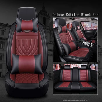 

WLMWL Universal Leather Car seat cover for Opel all models Astra g h Antara Vectra b c zafira a b car styling accessories