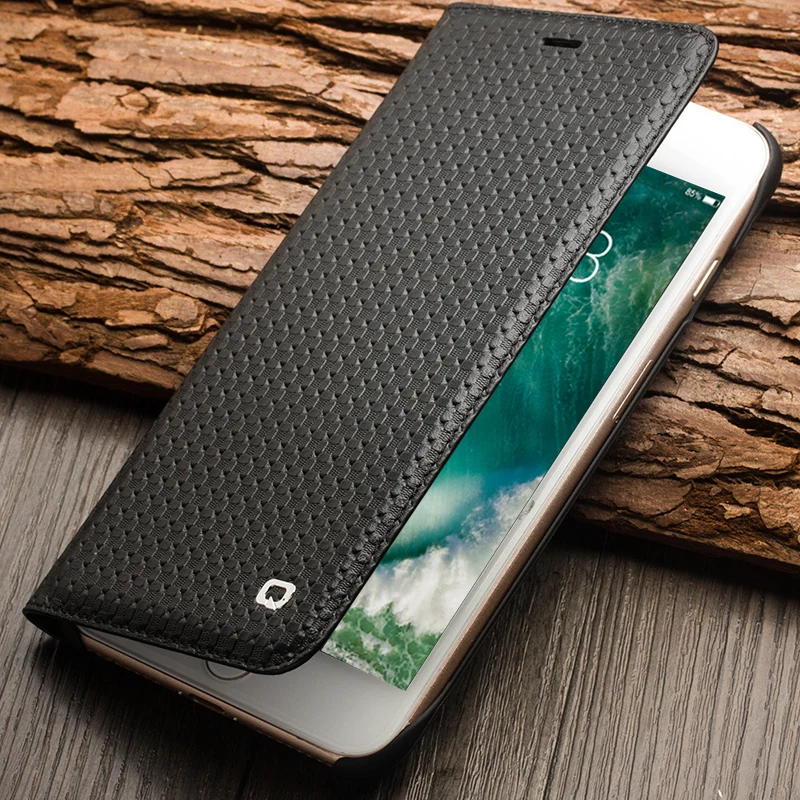 bilder für QIALINO Fall für iPhone 7 Luxus Echtes Leder Flip Folio Öffnung abdeckung für iPhone 7 plus Ultra Slim Card Slot 4,7/5,5 holster bilder für QIALINO Fall für iPhone 7 Luxus Echtes Leder Flip Folio Öffnung abdeckung für iPhone 7 plus Ultra Slim Card Slot 4,7/5,5 holster