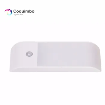 

SMD LED Sensor Light USB Rechargeable Under Cabinet Lighting Magnet PIR Motion Sensor Night Light For Closet Wardrobe Kitchen