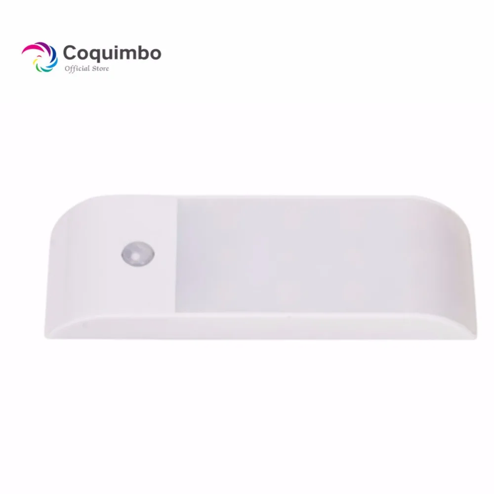 Светодиодный светильник SMD с датчиком движения перезаряжаемый через USB под