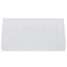 36 сеток прозрачная коробка для хранения губной помады органайзер для кистей для ногтей Косметический чехол практичный и экологичный