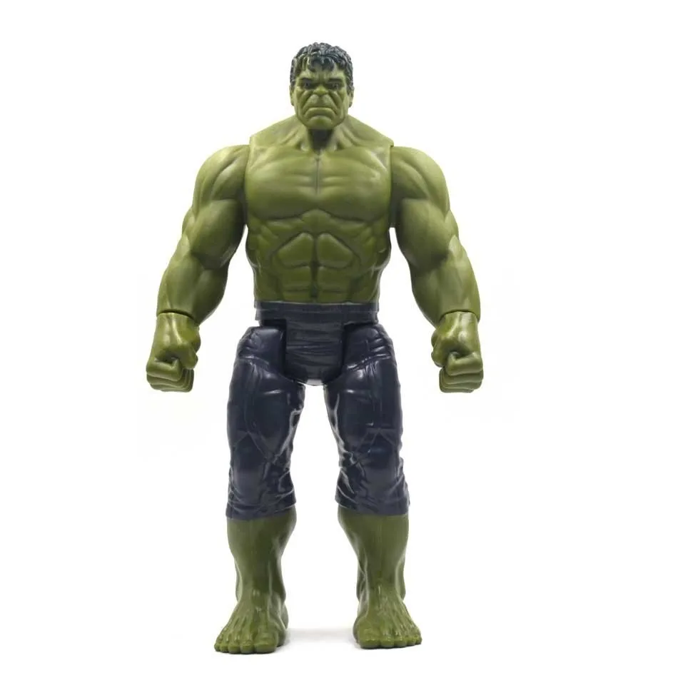 30 см Marvel Мстители 4 конечная игра игрушка танос Халк человек паук Железный человек Тор Росомаха Черная пантера Веном фигурка ребенка - Цвет: New Hulk no box