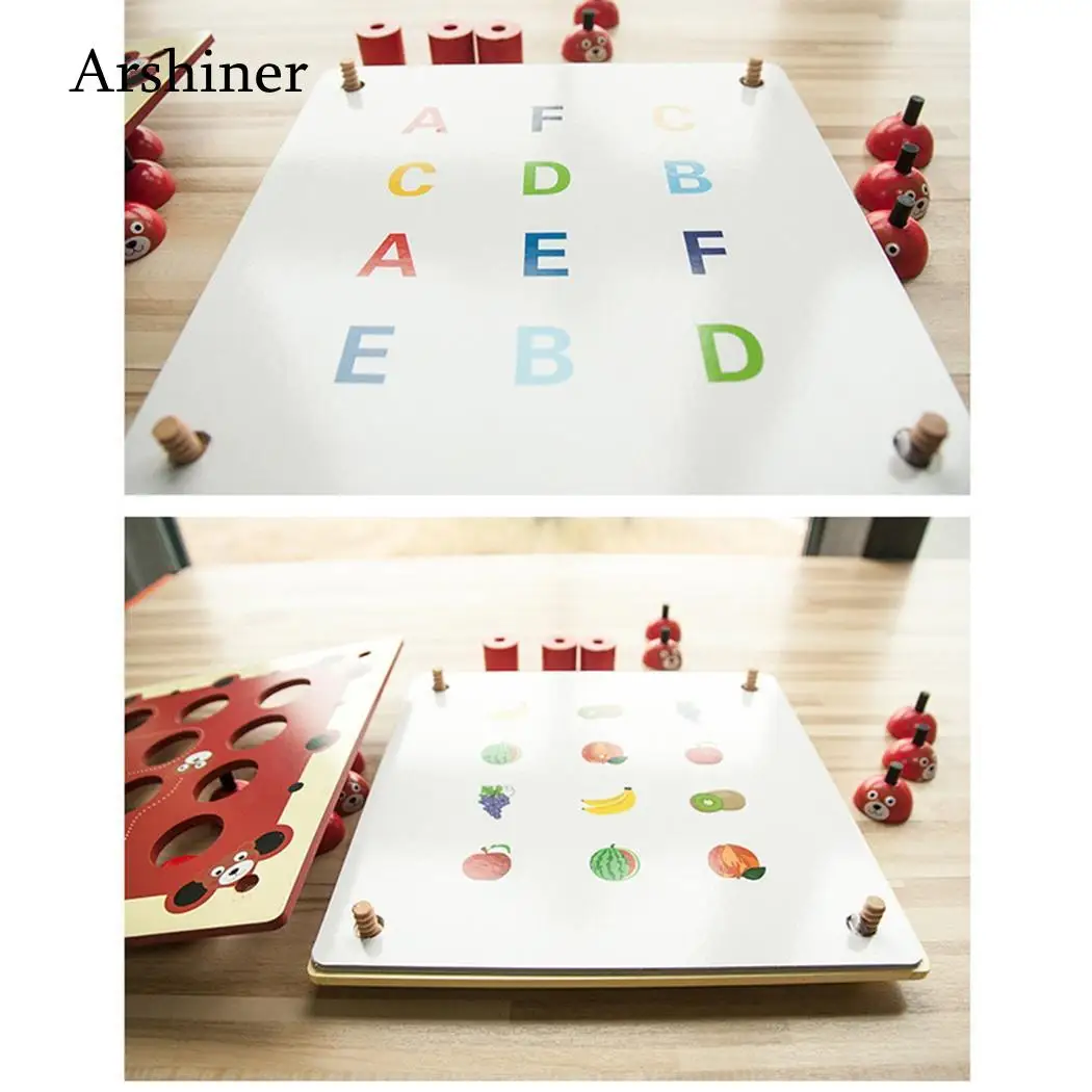 Wooden Hot Selling Bear Memory Chess Memory Matching Game desktop toys parent-Child interactive children's educational toys Wooden Hot Selling Bear Memory Chess Memory Matching Game desktop toys parent-Child interactive children's educational toys