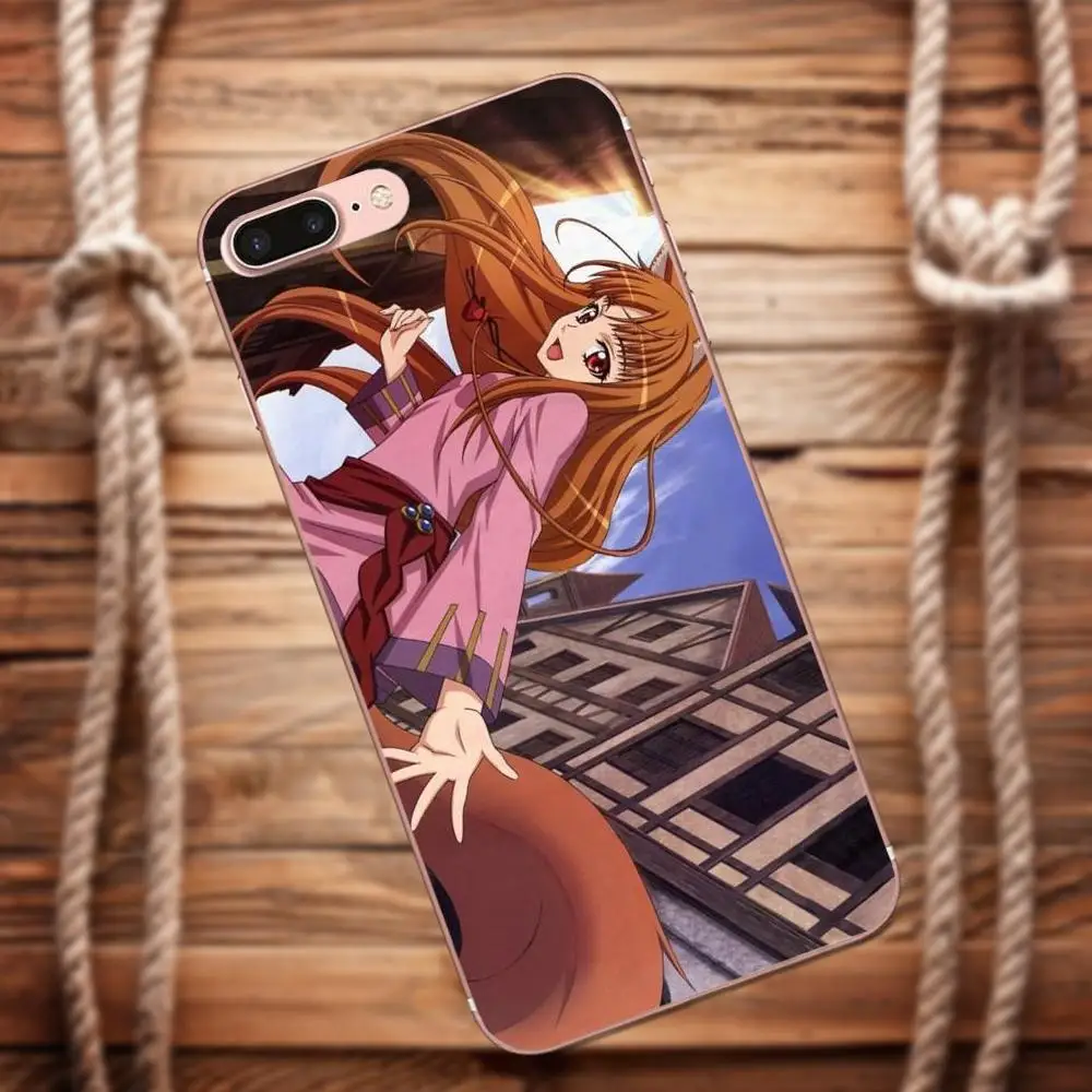 Мягкий чехол для мобильного телефона Vvcqod Spice And Wolf Holo Xiao mi Red 5 4A 3 3S Pro 4 4i 5S Max x 2 Note