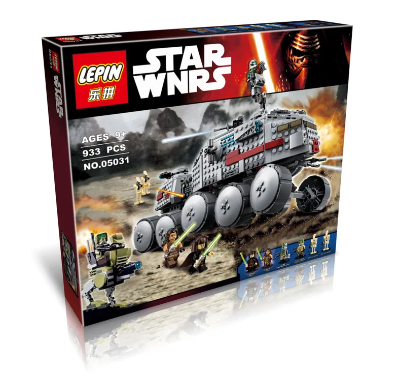 

LEPIN 05031 Building Blocks Assemble Star Wars Clone Turbo Tank Model Building Kit Figures Blocks Bricks Figures Toys