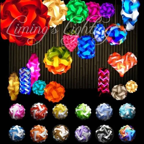 10 комплектов 300 штук 400 мм современные элементы DIY IQ Jigsaw Puzzle ZE лампа абажур