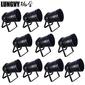 

Free Shipping 10pcs/lot Warm White 200W COB LED Par DJ Strobe Effect Stage Lighting 3 DMX512 Control Channel