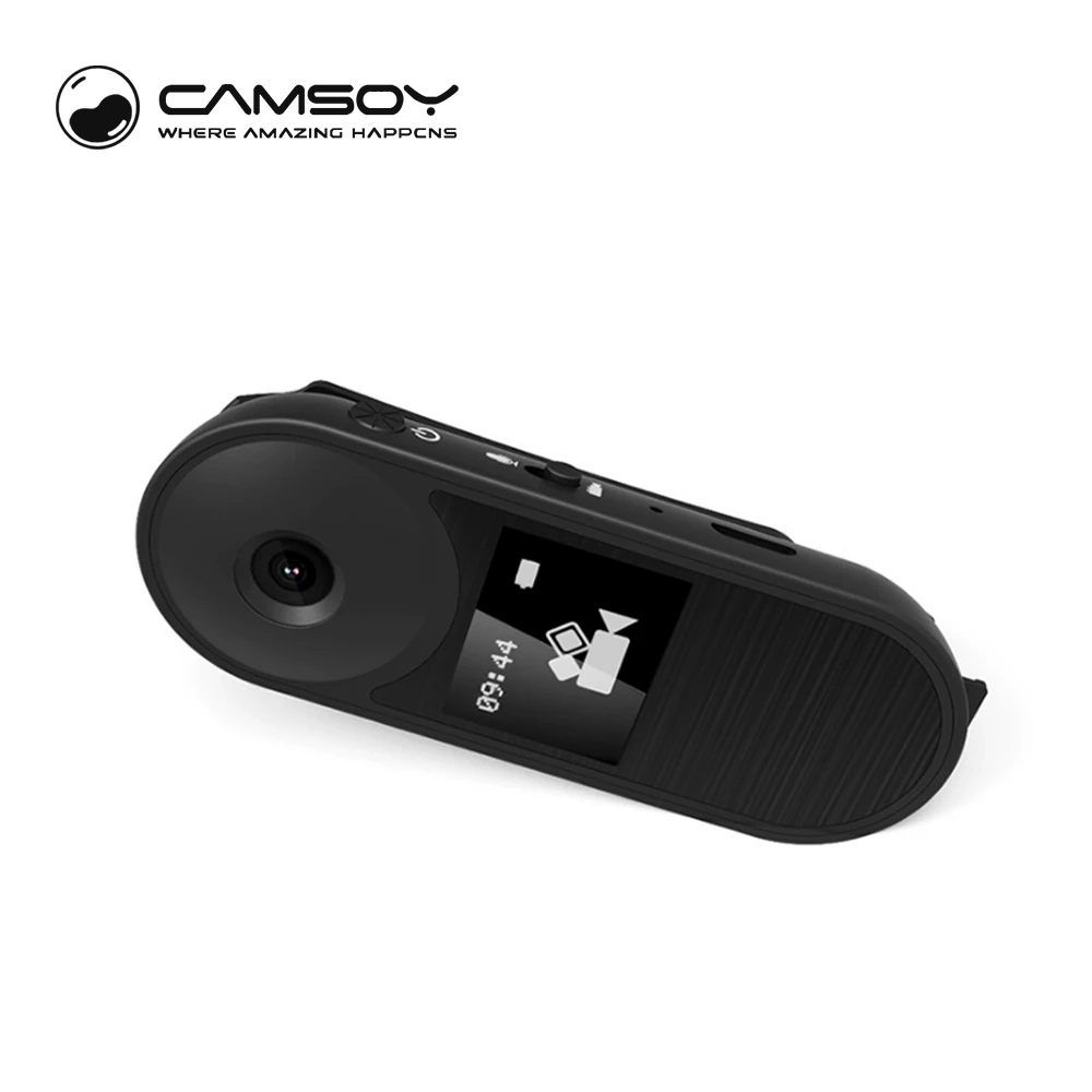 Camsoy 008 мини Камера 1080 P HD DVR 180 градусов ручка голос Запись переносной Малый Cam