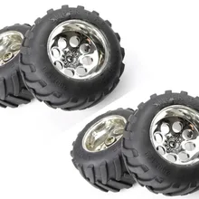 Monster big wheel расширенное увеличение колеса в сборе хромированное колесо ступицы для 1:5 Монстр большая колесная тележка 200*120