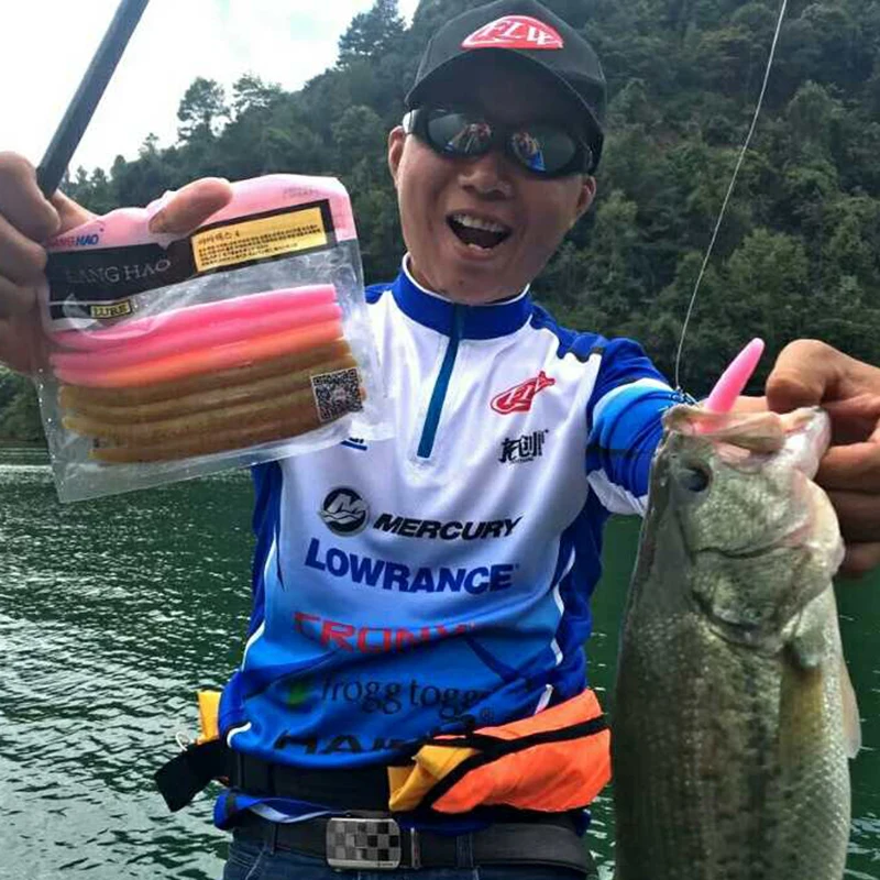 

8pcs/bag Fishing lure senko salt high proportion noodles 5 inches 14cm 11.5g soft bait worm grub 6 colors outdoor fishing gear