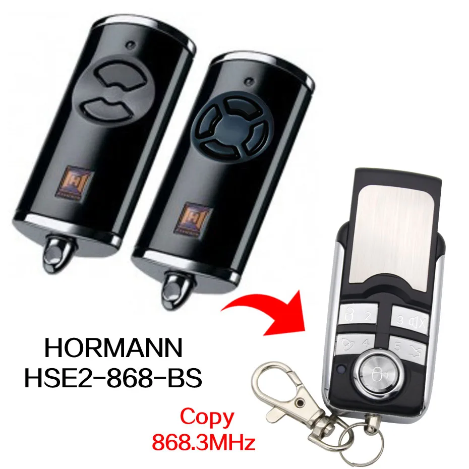 HORMANN HSE2 868 BS пульт дистанционного управления HORMANN HSE 2 BS 868,3 MHz универсальный пульт дистанционного управления для гаражных ворот/включая батарею