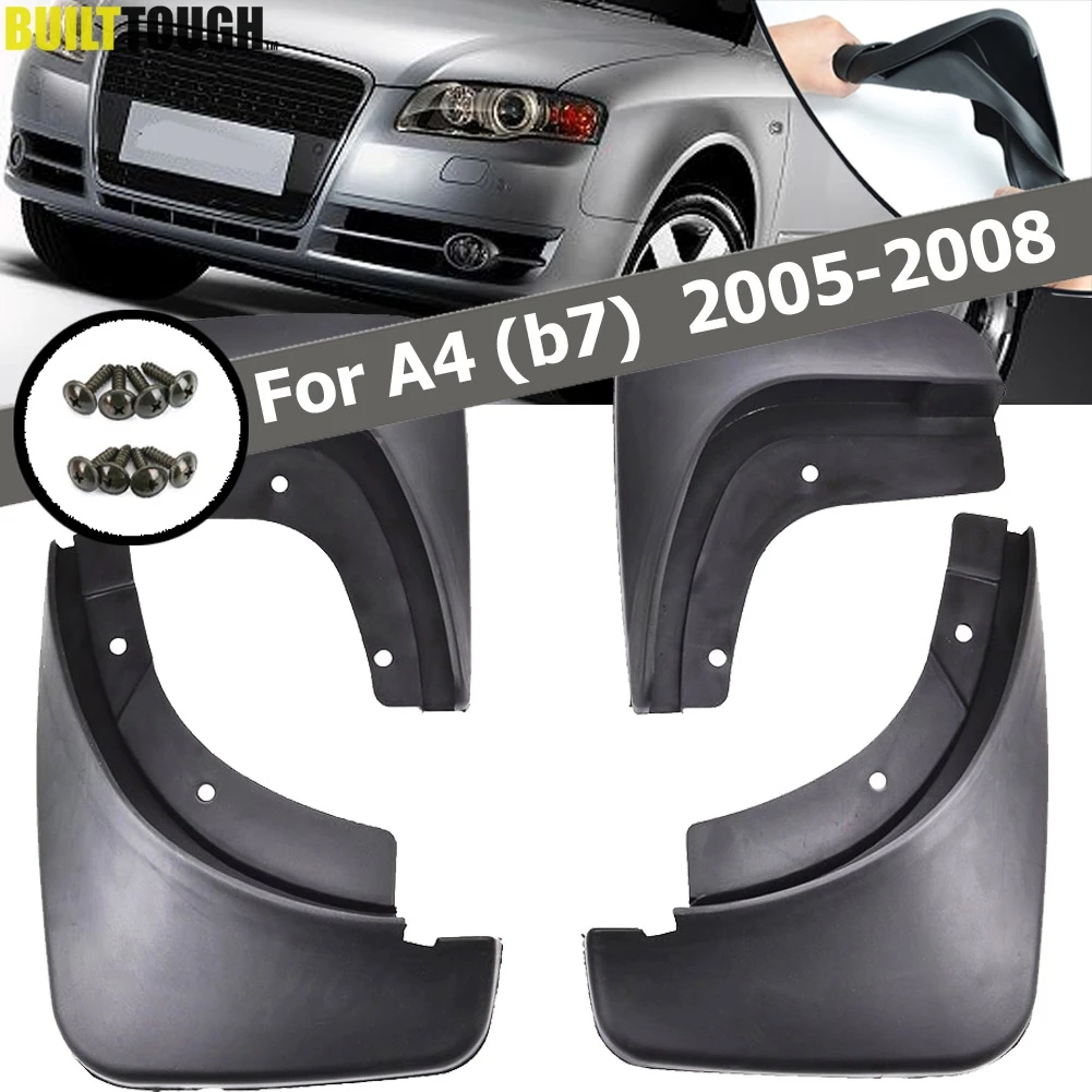 Автомобильные Брызговики для Audi A4 B7 2005 2008 крыло брызговиков 2006 2007 автомобильные