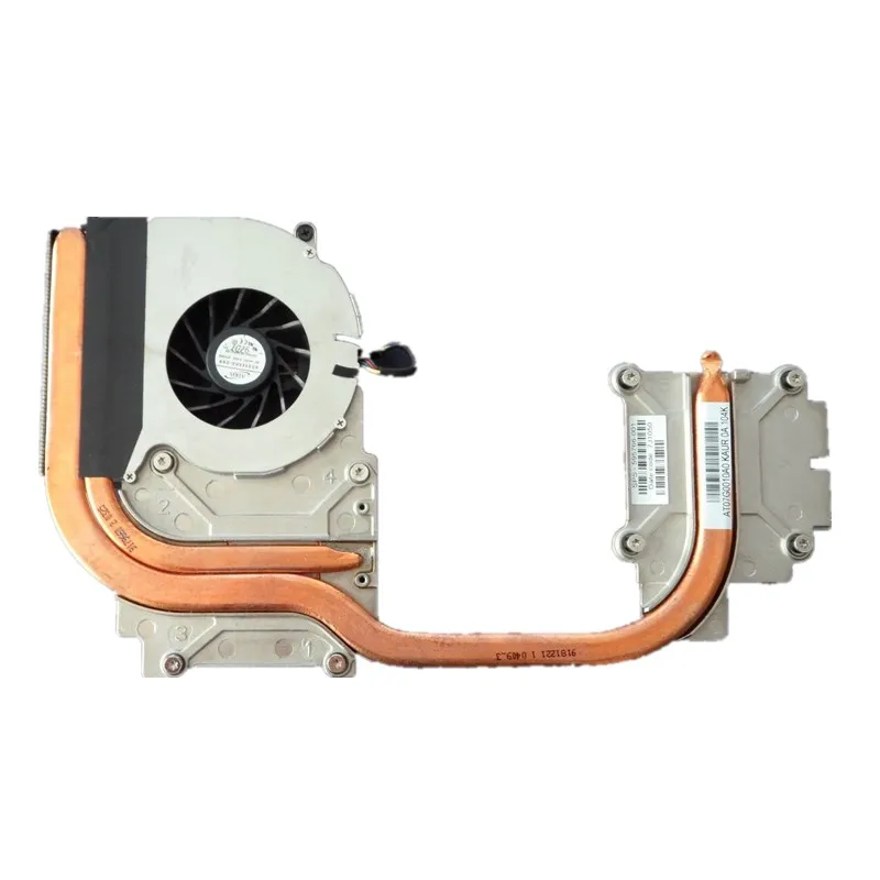 

8540p 8540w Fan + Heatsink for Notebook 595766-001 595769-001 8540W 8540P laptop heatsink & fan radiator & FAN cooling fan
