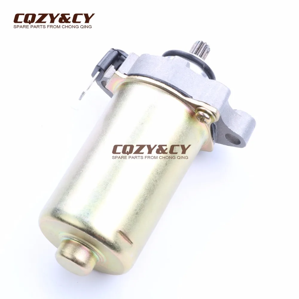 10 зубьев электродвигатель для PIAGGIO Fly 50 Liberty50 Nrg Purejet Vespa Lx Zip 50cc 4T 96921R|50cc starter motor|motor