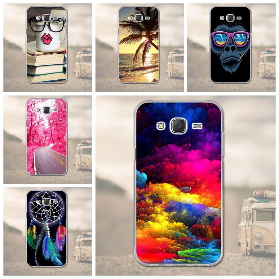 

Case For Samsung Galaxy J5 2015 J500 J500F SM-J500F Silicone Back Cover for Samsung Galaxy J 5 2015 Soft TPU Phone Shells Fundas
