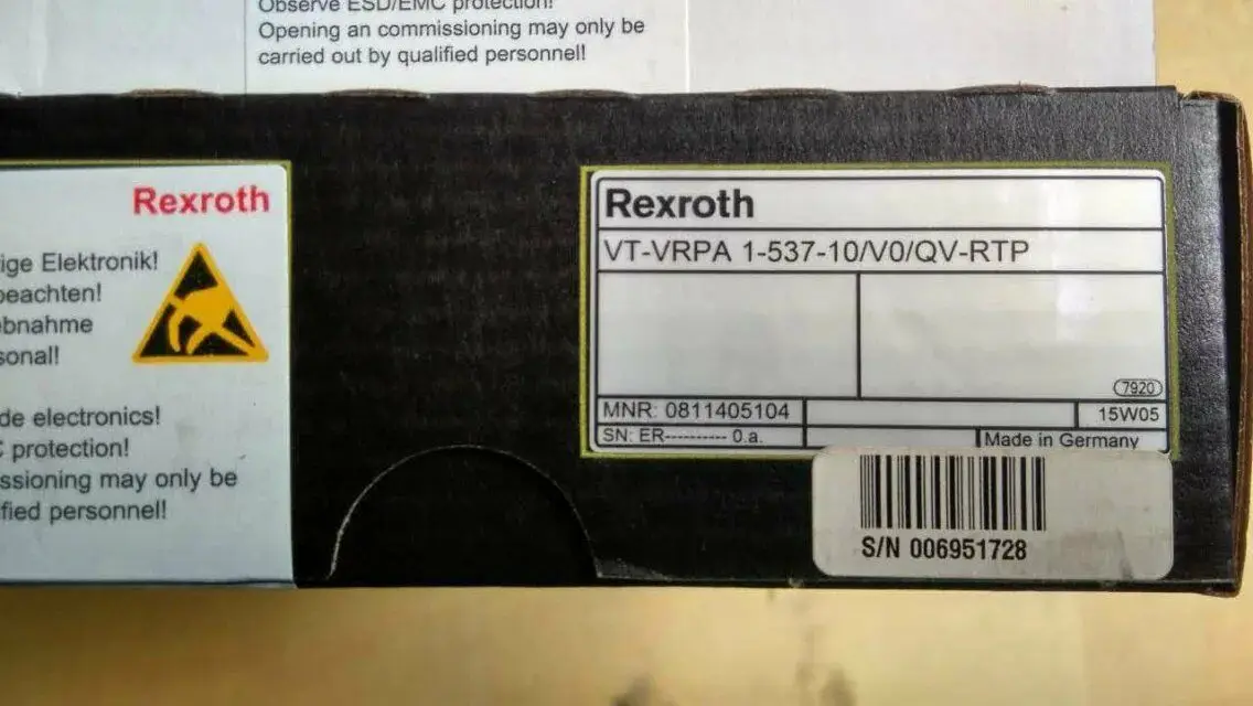 VT-VRPA1-537-1X/V0/ГВ/RTP Новый REXROTH