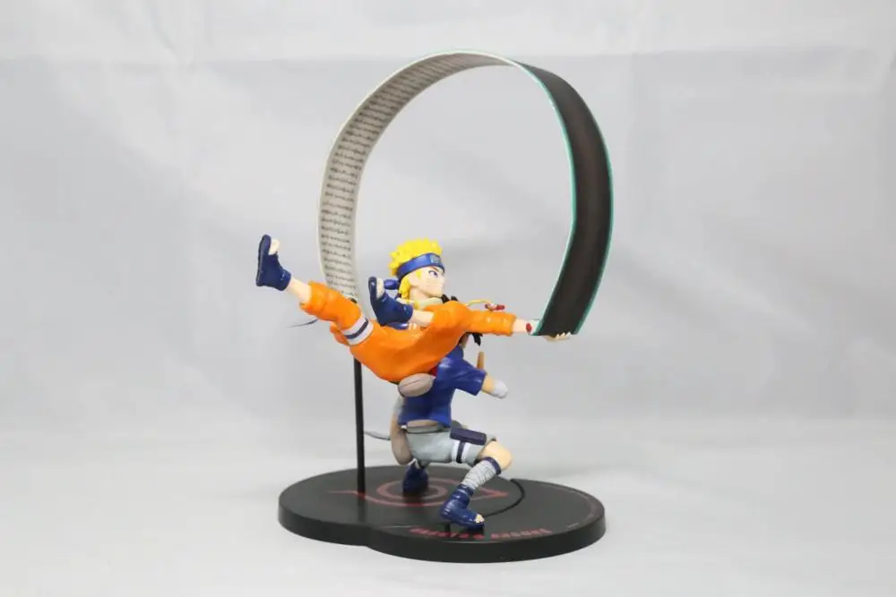 18CM Anime NARUTO Painted Figure G.E.M Series Uzumaki Naruto & Uchiha Sasuke Figure Collectible Model Toy 1
