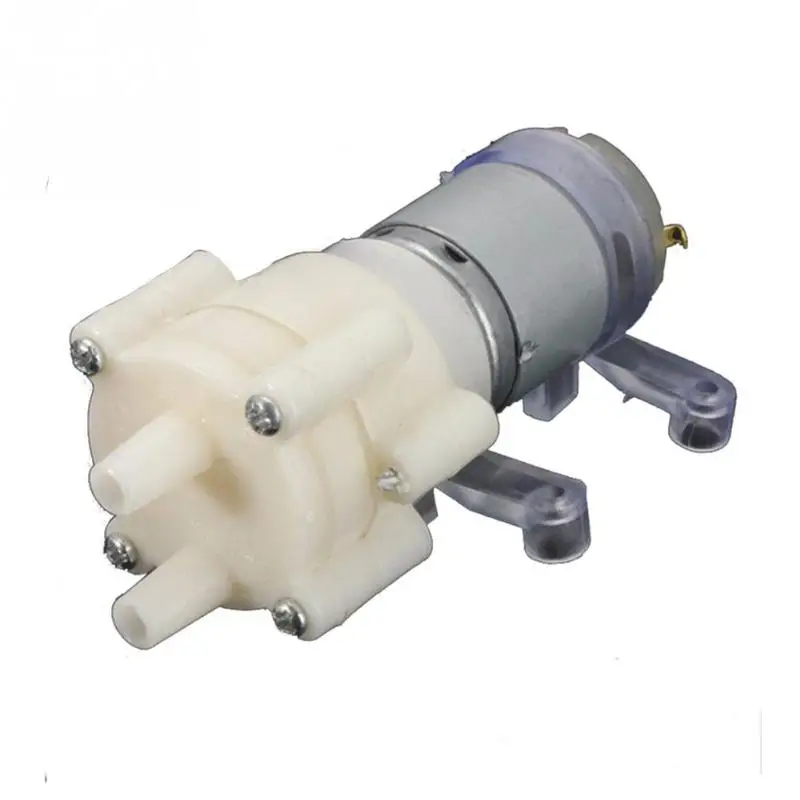 DC6 12V R385 Aquarium Fish Tank Round Water Air DC Diaphragm Pump