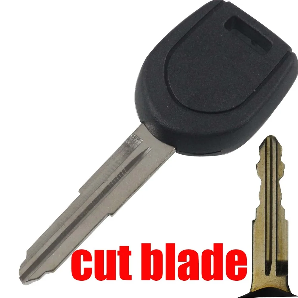 

jingyuqin cut blade Transponder Key Shell For MITSUBISHI Colt Outlander Mirage Pajero Remote Key No Chip Right Blade