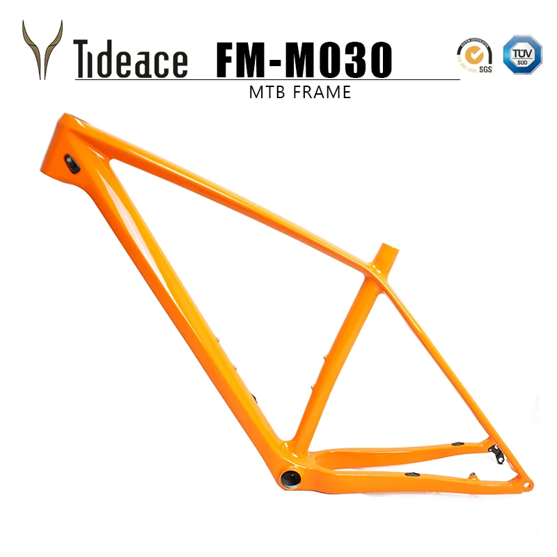 Tideace 142x12 или 148x12 мм через ось boost MTB карбоновая рама 29er рама для горного велосипеда 29 max 2,35 шины для велосипеда