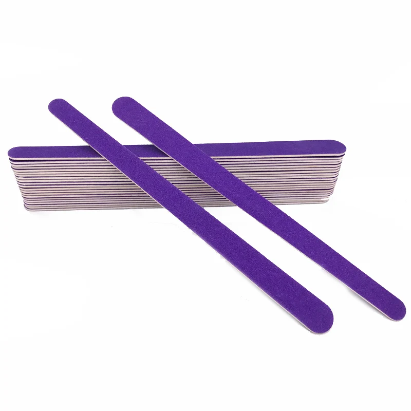 10 шт. пилочка для ногтей шлифовальный буферный блок 180/240 наждачная бумага для педикюра маникюрный полировальный лак фиолетовый инструменты Лайм a Ongle Professional