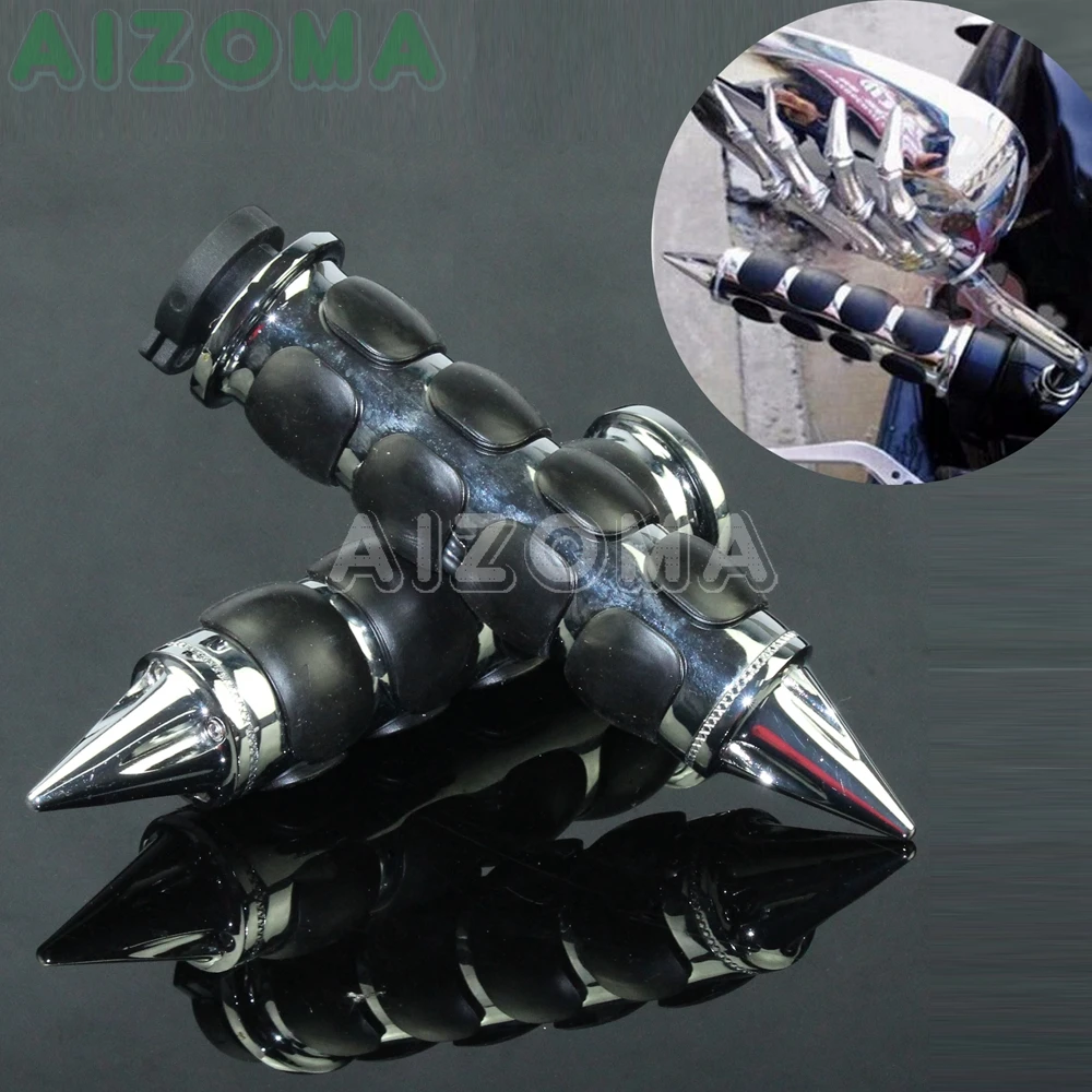 

Motorcycle 7.8'' 1'' Handlebar Grip 25mm 22mm Hand Grips Universal for Harley Honda VTX 1300 VTX 1500 VTX 1800 Custom
