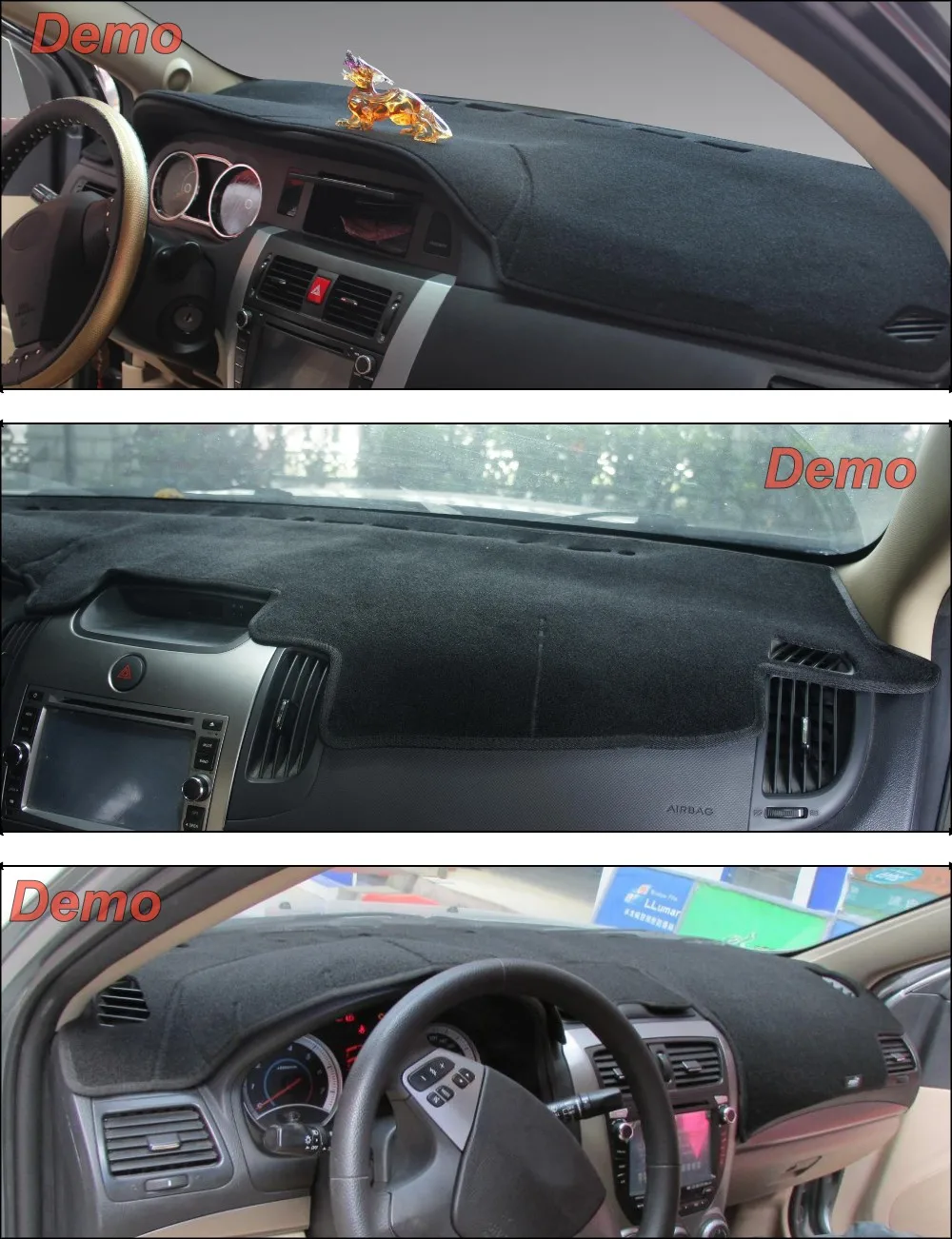 Dashboard Mat Insulated Original Factory Shape pad Protection Cover Carpet Dashmat Special Model For BMW X6 X6M E71 Without HUD DEMO