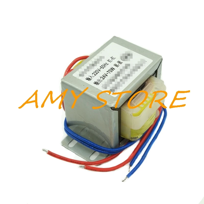 EI66* 45 AC 12 V/18 V/24 V Выходное напряжение 70W DB-70VA 3A EI ферритовый сердечник вход 220V 50Hz Вертикальный Электрический одиночный силовой трансформатор