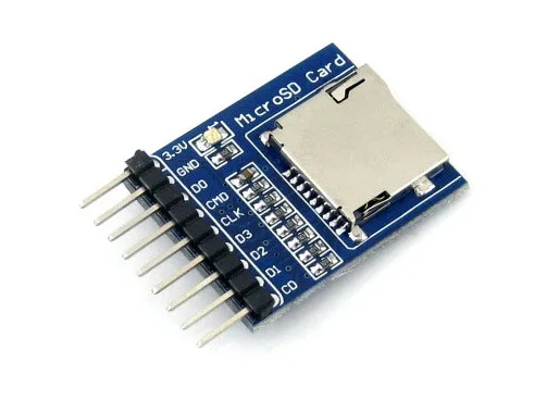 10 шт./лот плата запоминающего устройства Micro SD плата памяти Micro SD Модуль макетная плата поддерживает SDIO SPI интерфейсы