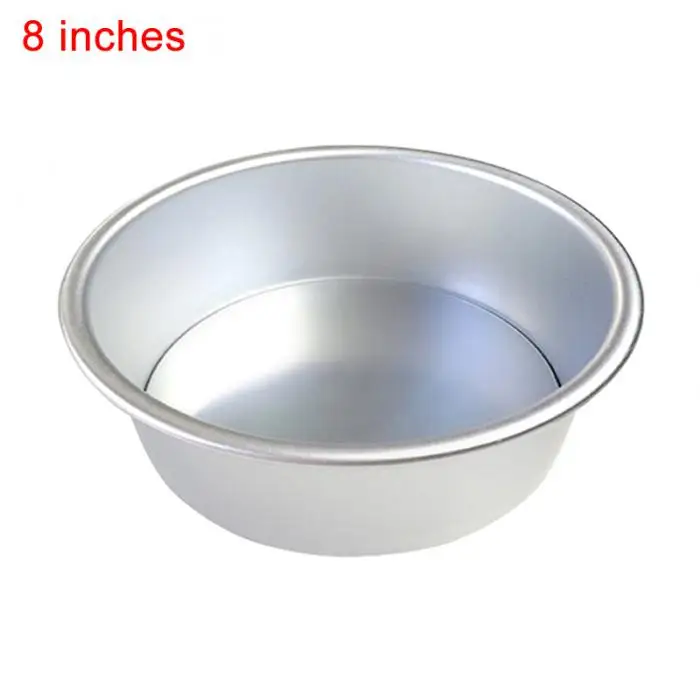2/4/6/8/10 Inch Cake Mold Aluminium Alloy Round DIY Cakes Pastry Mould Baking Tin Pan Kitchen Tool JS23