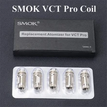 Electronic Cigarette Coil Vape Box Mod Clapton Coil Atomizer Core SMOK VCT Pro Coil 0.6 ohm X1012