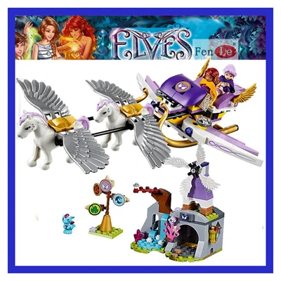 Bela Elves 10549 Dragon Sanctuary строительные блоки DIY Развивающие игрушки совместимы с 41178 друзьями - Цвет: 10413