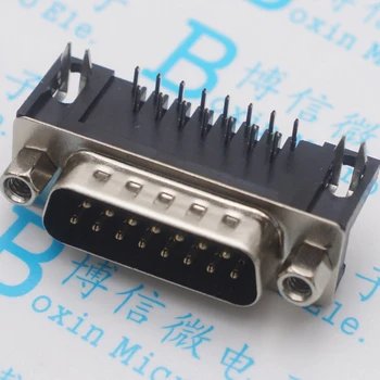 

Horizontal DB15 Male Plug Plate DB15 Male Seat Double 15-Pin Plug-in Serial Plug