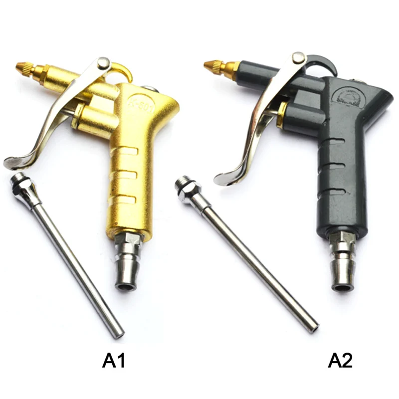

Pneumat car Air Blowing Gun Blow Dust Clean Tools Air Duster Air Blow Dust Gun Air Brush Sprayer Aluminum Alloy Car Washer NEW