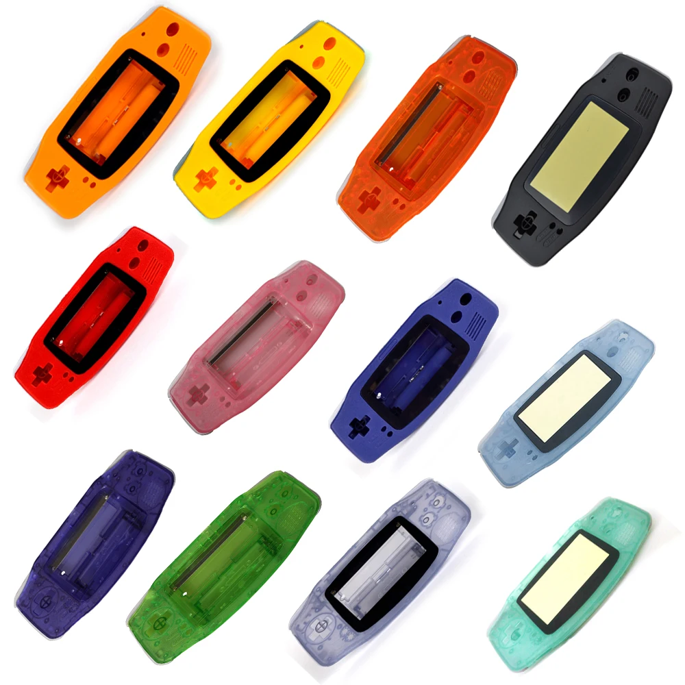 10 комплектов чехол с полным корпусом запасная крышка для God GBA Gameboy Advance игровая