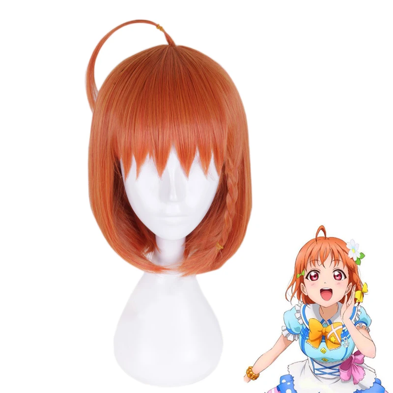 Аниме LoveLive Sunshine Takami Chika парик косплей костюм Love Live Женские синтетические волосы